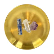 Kristall-Set Meditation & Energie mit Amethyst, Bergkristall und Blaukyanit