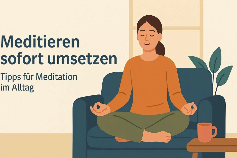 Get started right away with meditation in everyday life