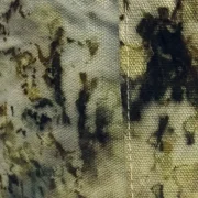 Detailansicht des vernähten Stoffes des