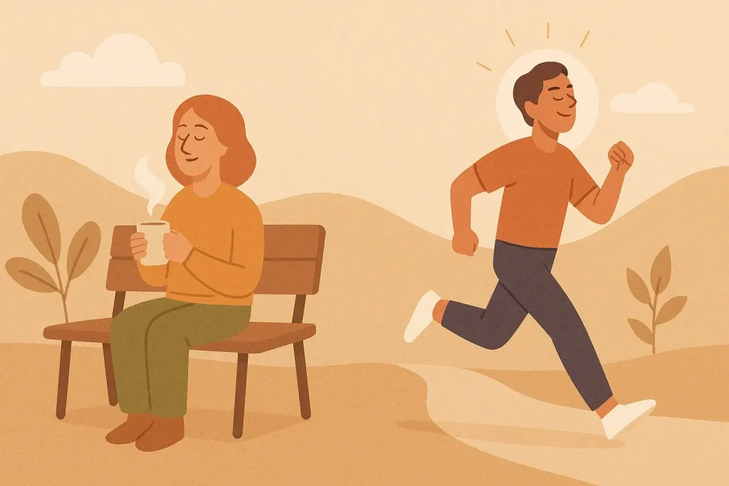 DMN as a training partner for greater presence