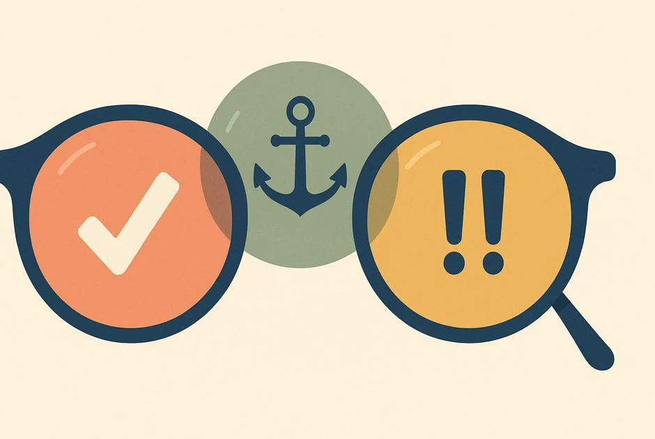 Kognitive Verzerrung als Anzeichen gefärbter Wahrnehmung