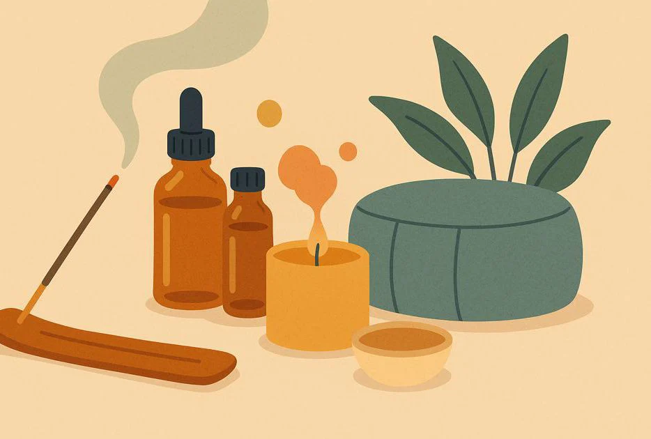 Using incense sticks and fragrances correctly in meditation