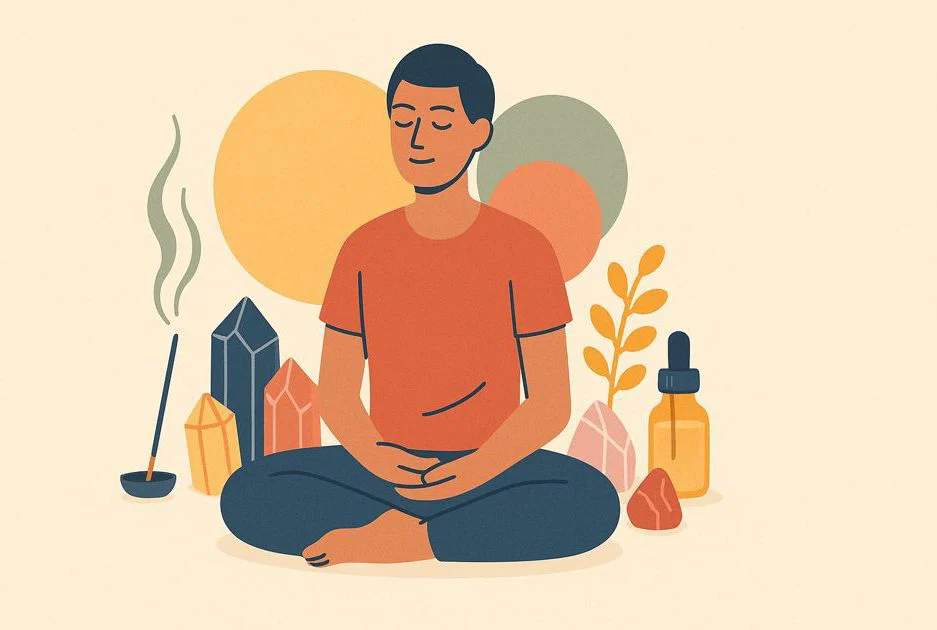 Conclusion: Meditation with colors, crystals, and scents