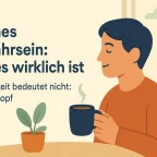 Symbolbild für offenes Gewahrsein und Achtsamkeit im Alltag