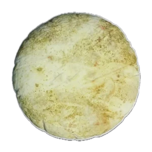 Manipura Strength Meditationskissen – Solarplexus Chakra Draufsicht