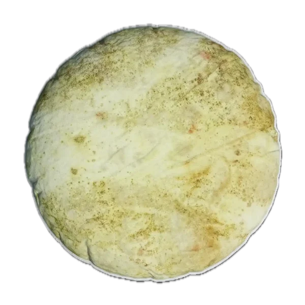 Manipura Strength Meditation Cushion – Solar Plexus Chakra Top View