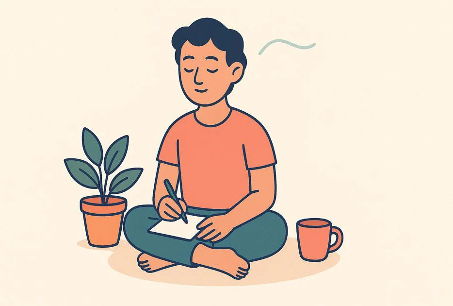 Meditation Reflection exercise as an introduction and conclusion