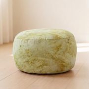 Manipura Strength Meditationskissen in warmem Gelb mit feinen Farbsprenkeln – pflanzengefärbt, vegan, ideal für das Solarplexus-Chakra & Achtsamkeit.