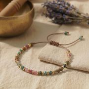 Spirituelle Armbänder mit Natursteinen